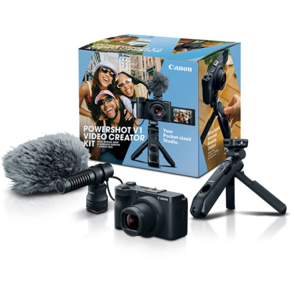 Canon PowerShot V1 Digital Camera with Video Creator Kit