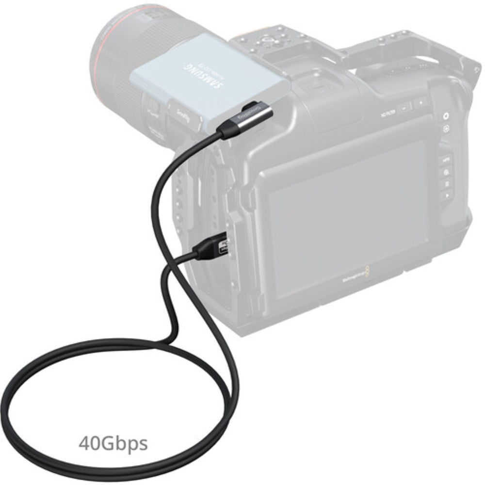 SmallRig USB4 Cable | Right Angle, 39.4"