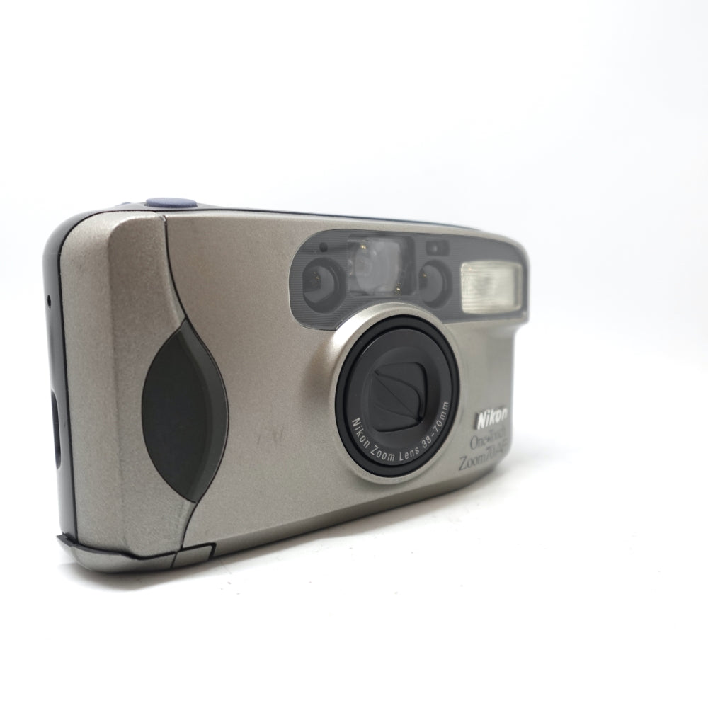 Used Nikon One Touch Zoom 70 AF 35mm Point and Shoot Camera | Gray | U9