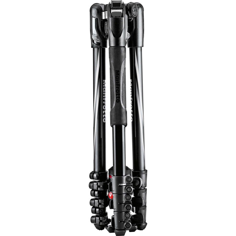 Manfrotto Befree Advanced Travel Aluminum Tripod with 494 Ball Head | Lever Locks, Black