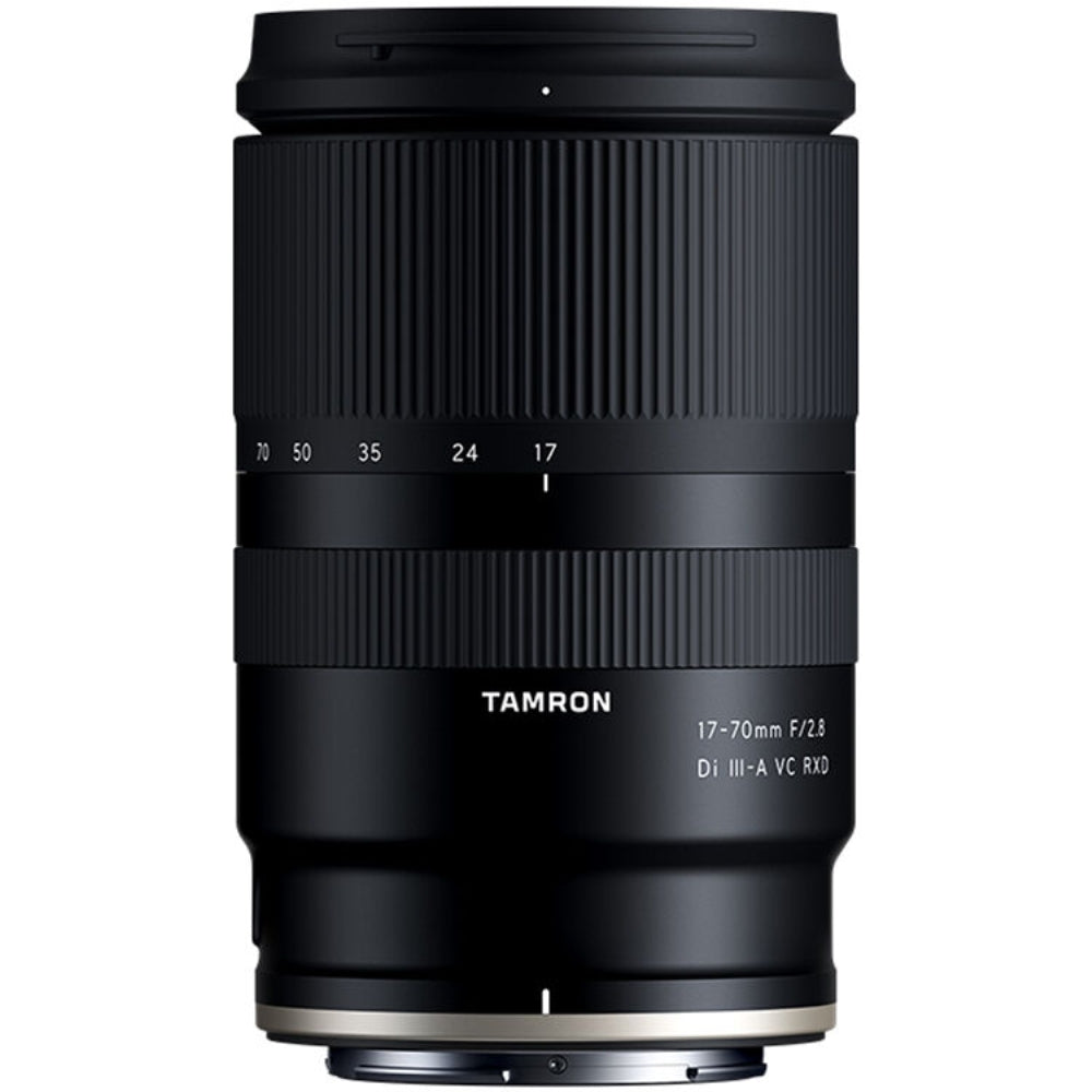 Tamron 17-70mm f/2.8 Di III-A VC RXD Lens Compatible with Z Mount Bundle with Filter Set - UVP, CP, Black Pro-Mist 1/8 + Lens Cap Keeper + Cleaning Kit - Blower, Lens Pen & Brush (5 Items)