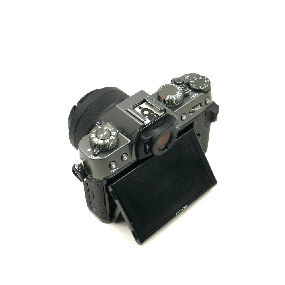 FUJIFILM X-T30 III Mirrorless Digital Camera with XC 13-33mm Lens | Charcoal Silver  **OPEN BOX**