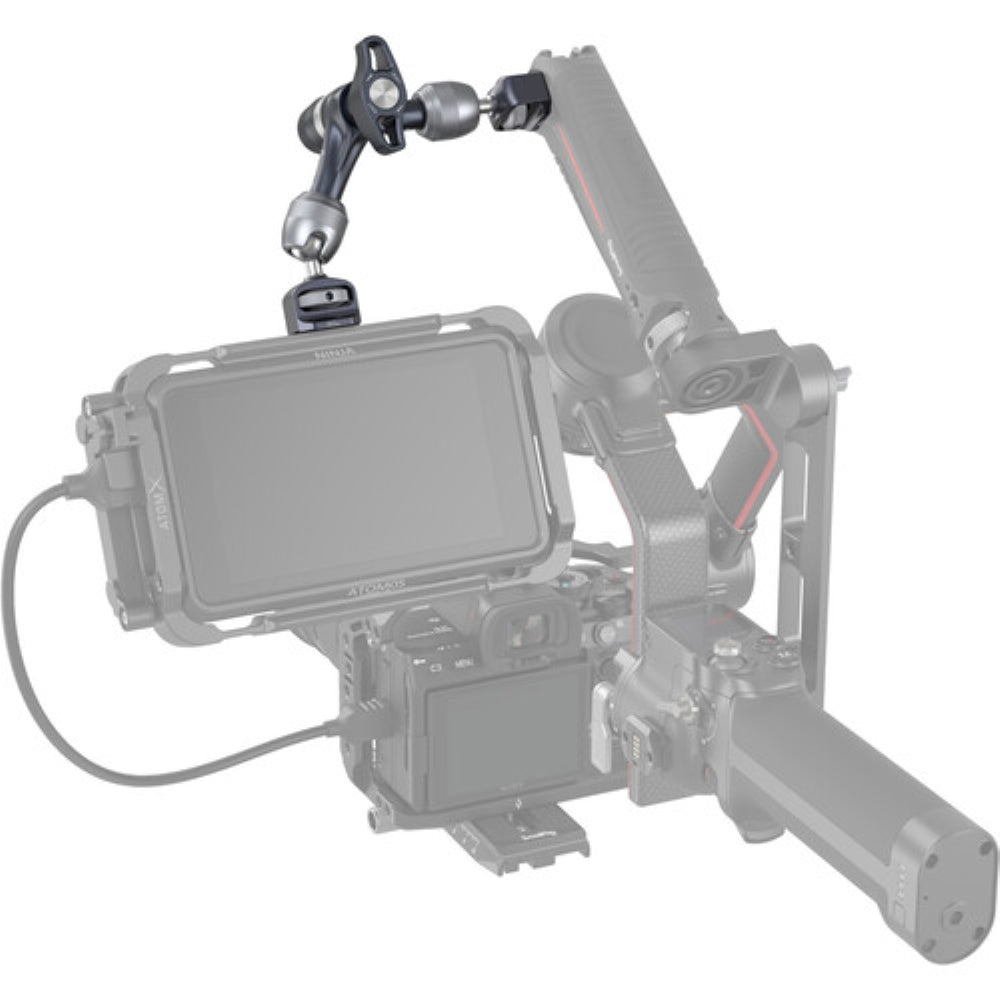 SmallRig Articulating Arm with 1/4"-20 and 3/8"-16 ARRI Locating Screws | 7"