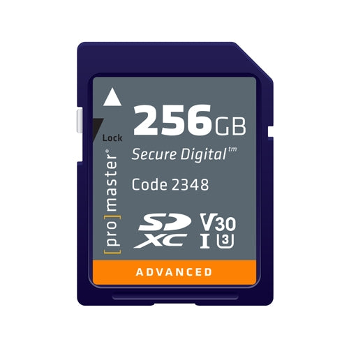 Promaster SDXC 256GB Advanced Memory Card