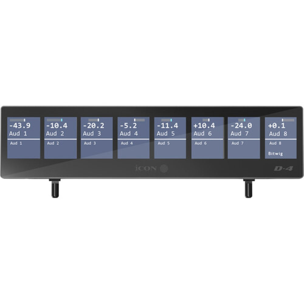 Icon Pro Audio D4 Display for P1-X DAW Control Expander