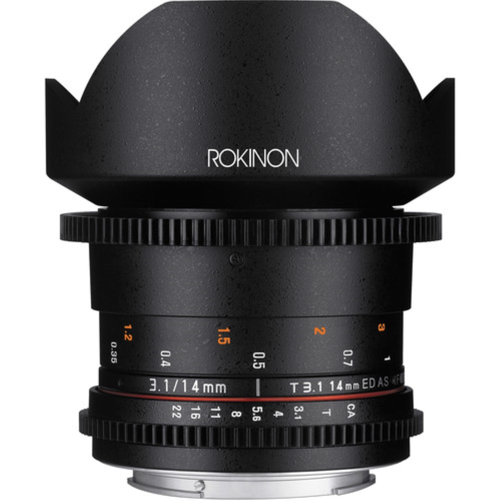 Rokinon 14mm T3.1 Cine DS Lens for Nikon F Mount