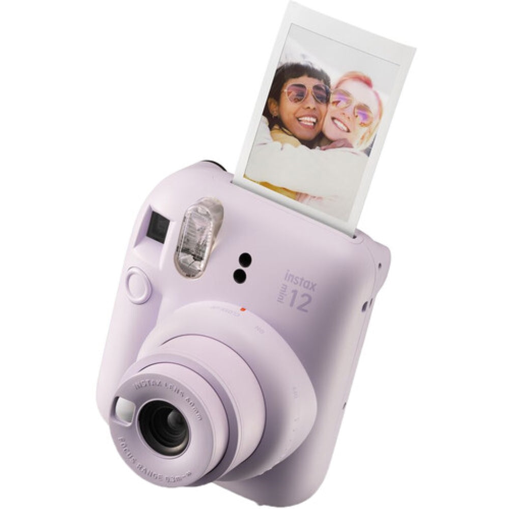 FUJIFILM INSTAX MINI 12 Instant Film Holiday Camera Bundle | Lilac Purple