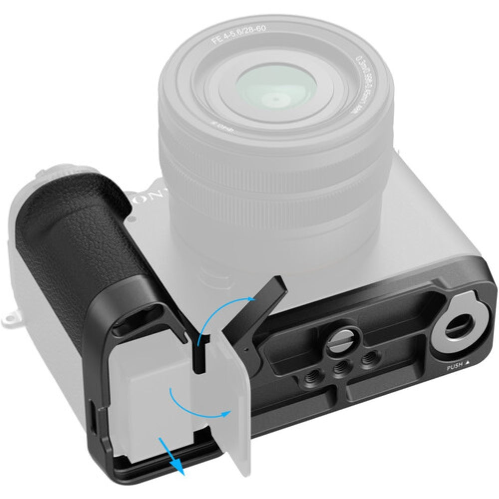 SmallRig L-Shape Mount Plate with Silicone Handle for Sony a7C II & a7CR
