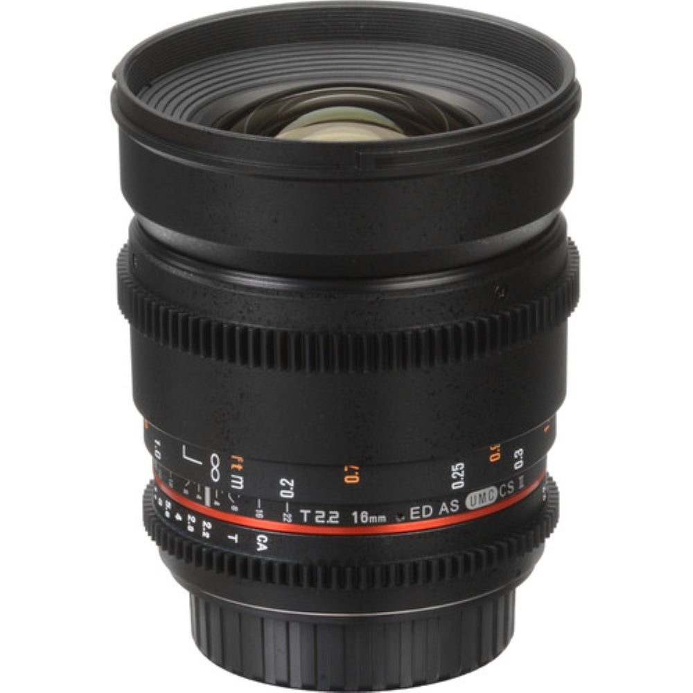 Rokinon 16mm T2.2 Cine DS Lens for Canon EF Mount for APS-C