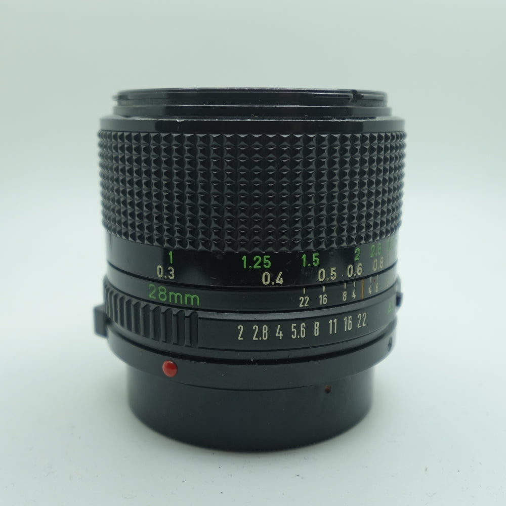 Used Canon Lens FD 28mm f/2 | Black | U8