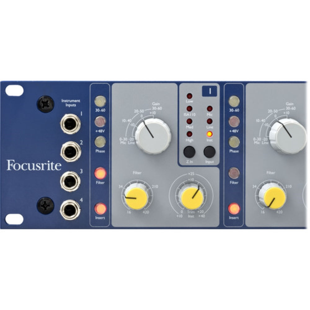 Focusrite ISA428 MkII Rackmount 4-Channel Microphone Preamp