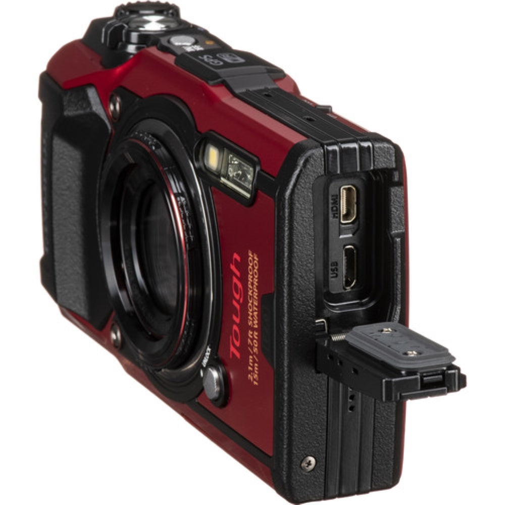 Olympus Tough TG-6 Digital Camera | Red