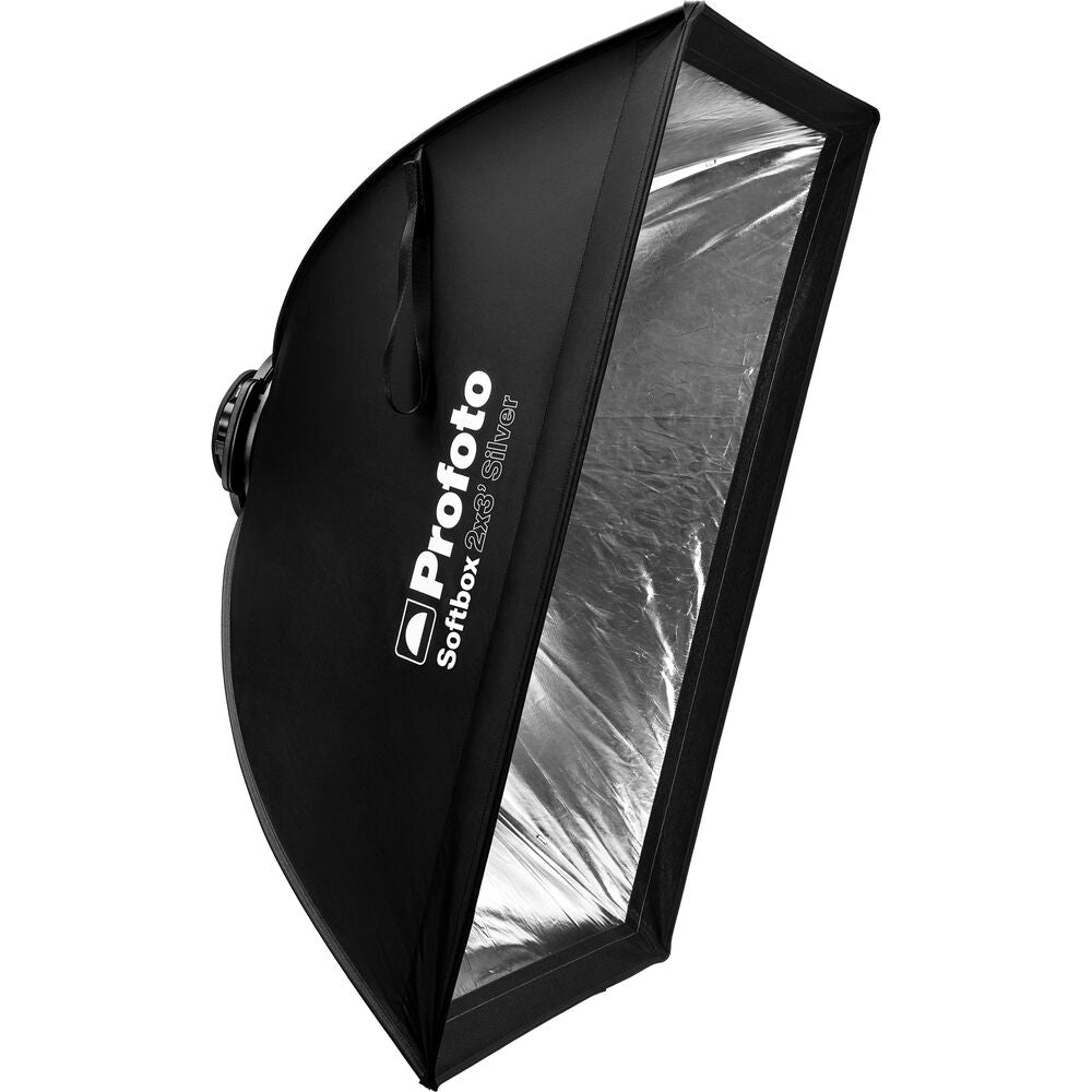 Profoto Rectangular Softbox | 2 x 3', Silver Interior