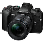 Olympus OM-5 Mirrorless Camera with 12-45mm f/4 PRO Lens | Black