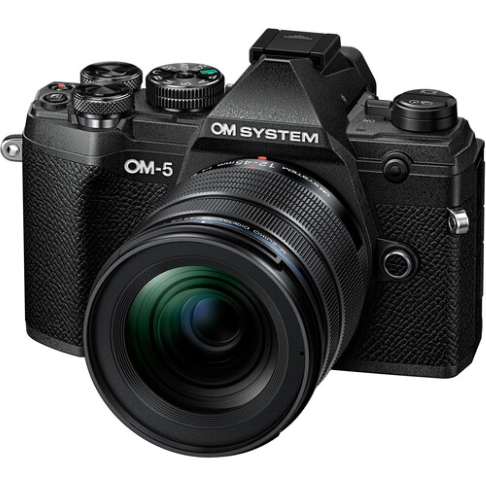 Olympus OM-5 Mirrorless Camera with 12-45mm f/4 PRO Lens | Black