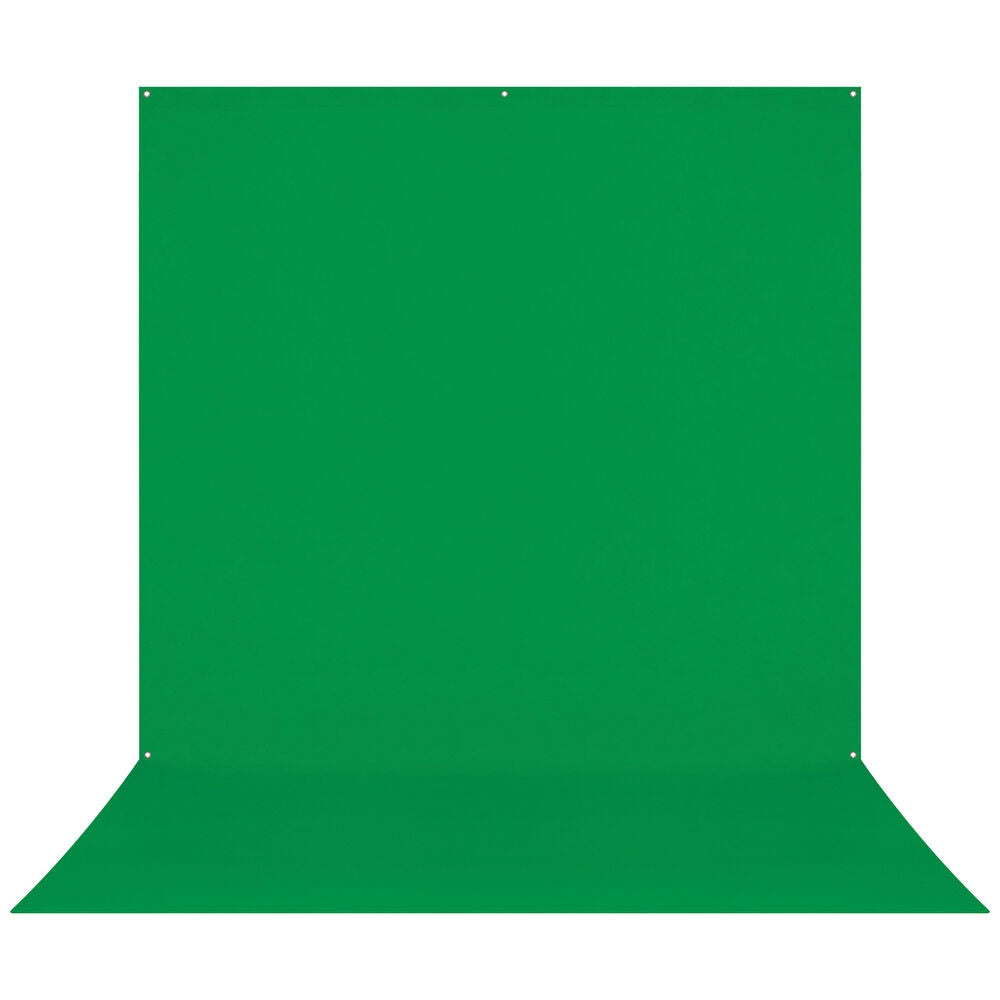 Westcott X-Drop Pro Wrinkle-Resistant Backdrop Sweep | Chroma-Key Green, 8 x 13'