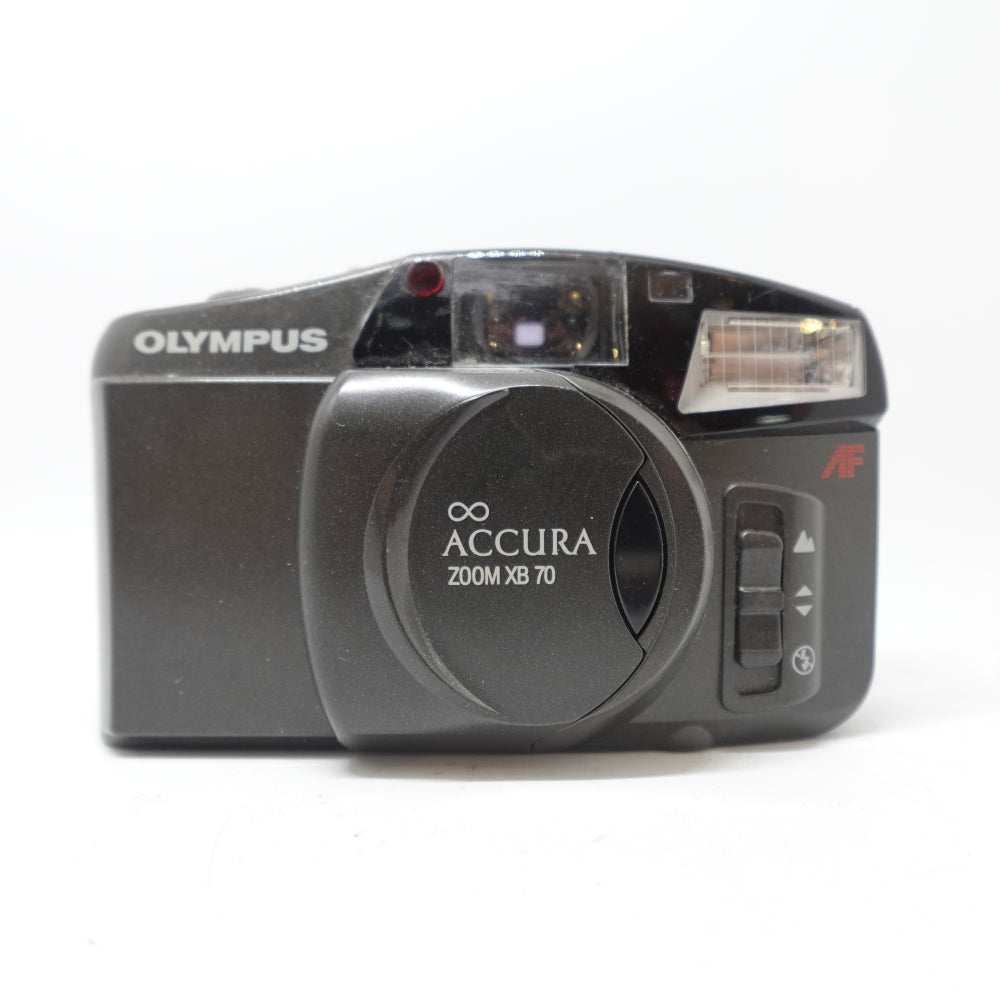 Used Olympus Infinity Accura Zoom XB 70 35mm Point and Shoot Camera | Grey | U8