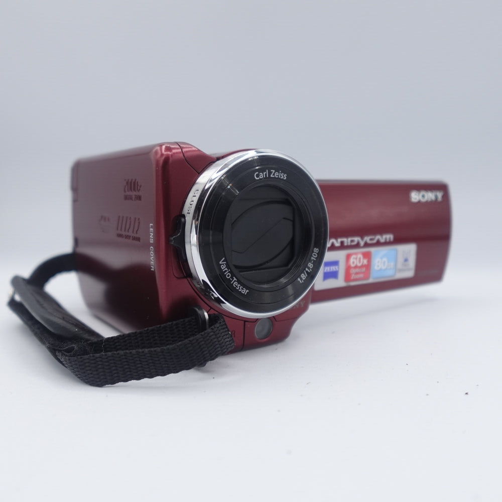 Used Sony DCR-SR68 Handycam Digital Movie Camera | Red | U8+
