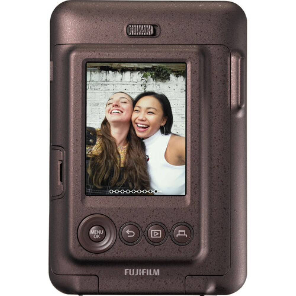 FUJIFILM INSTAX Mini LiPlay C Instant Camera | Deep Bronze