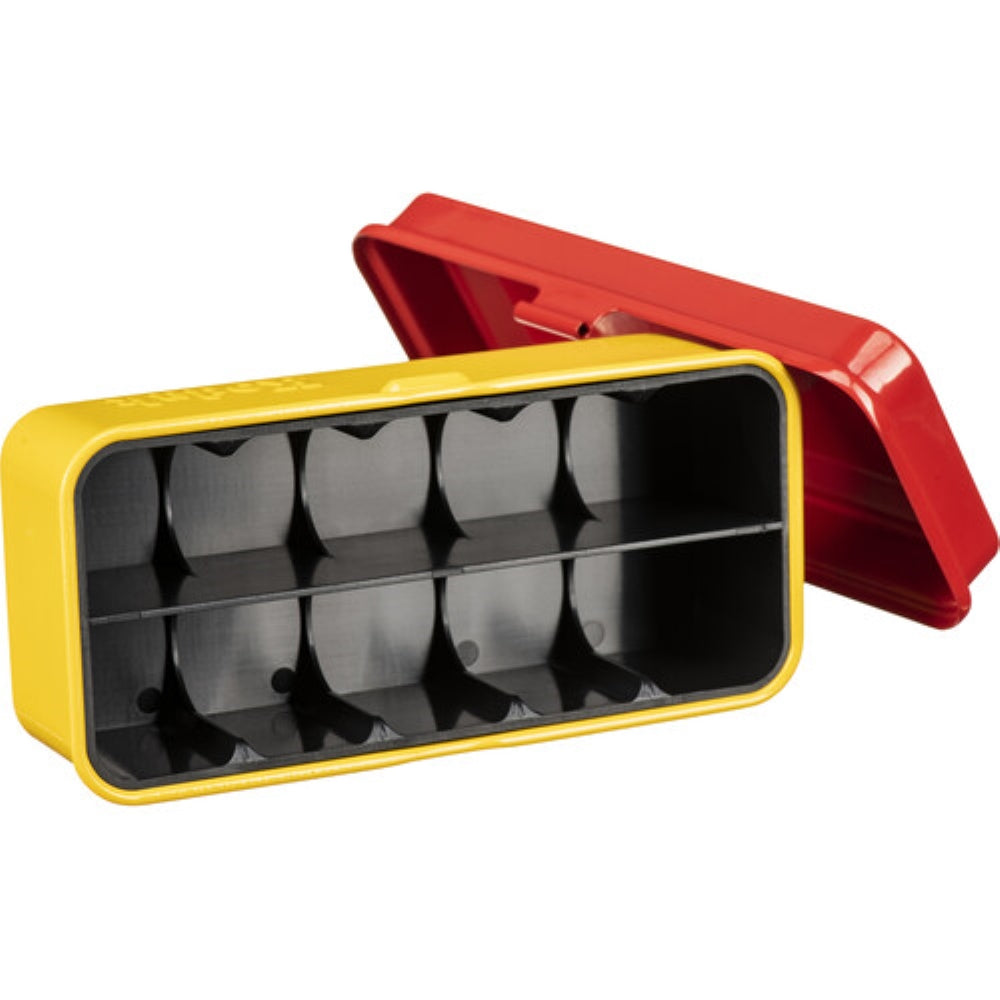 Kodak Steel 120/135 Film Case | Red Lid/Yellow Body