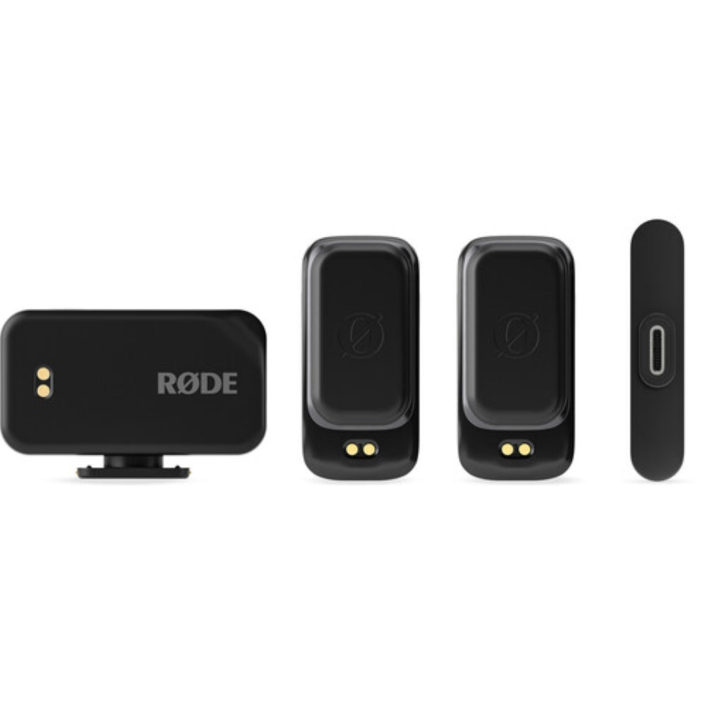 RODE Wireless Micro 2-Person Ultracompact Wireless Microphone Pro System for Cameras and Mobile Devices | 2.4 GHz