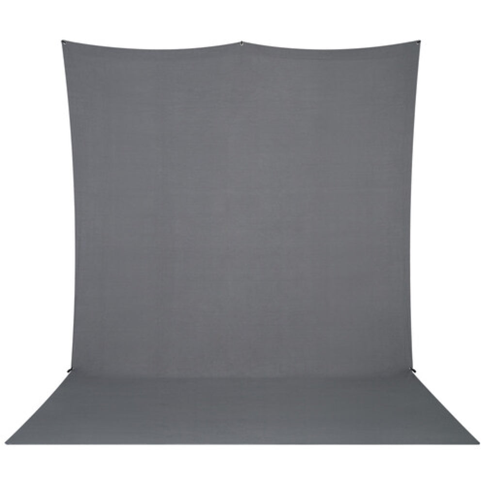 Westcott X-Drop Pro Fabric Backdrop Kit | Neutral Gray, 8 x 13'