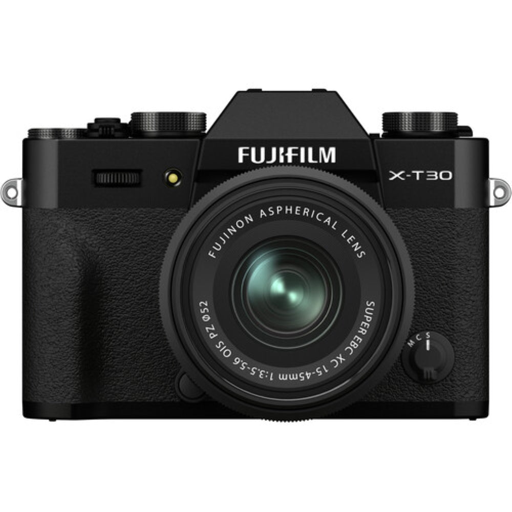 FUJIFILM X-T30 II Mirrorless Digital Camera with 15-45mm Lens | Black