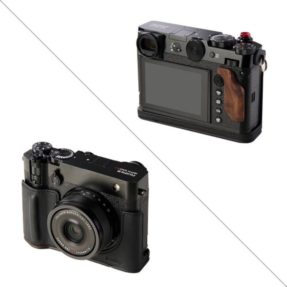 SmallRig Leather Half Case Kit for FUJIFILM GFX100RF | Black