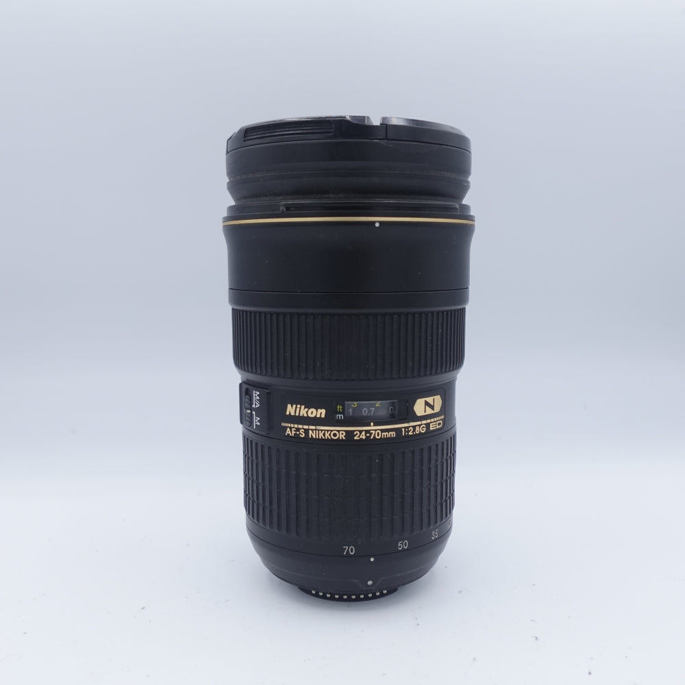 Used Nikon AF-S Nikkor 24-70mm f/2.8 G ED N Lens | Black | U9
