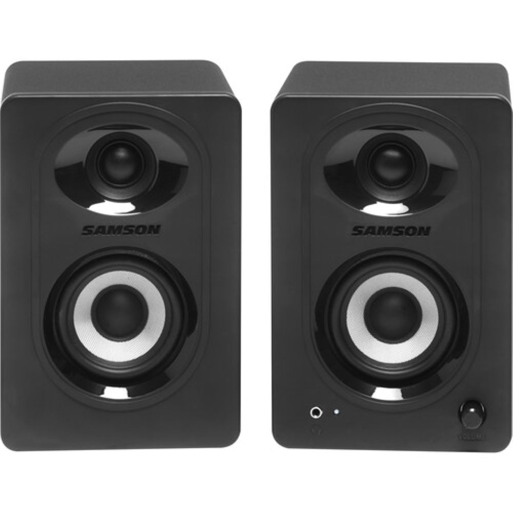 Samson MediaOne M30BT Powered 3" 2-Way Studio Monitors with Bluetooth