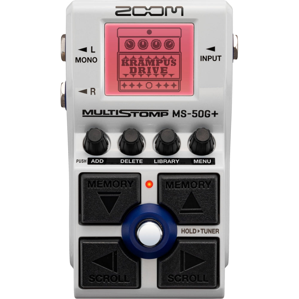 Zoom MS-50G+ MultiStomp Multi-FX Guitar Pedal