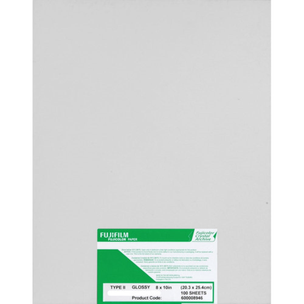 FUJIFILM Fujicolor Crystal Archive Type II Paper | 8 x 10", Glossy, 100 Sheets