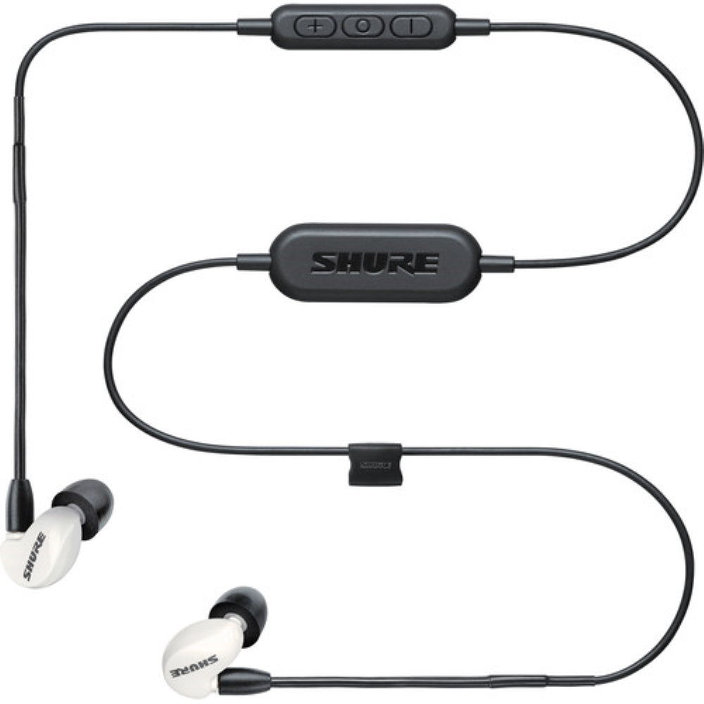 Shure SE215-BT1 Sound-Isolating Earphones with RMCE-BT1 Bluetooth Cable | White