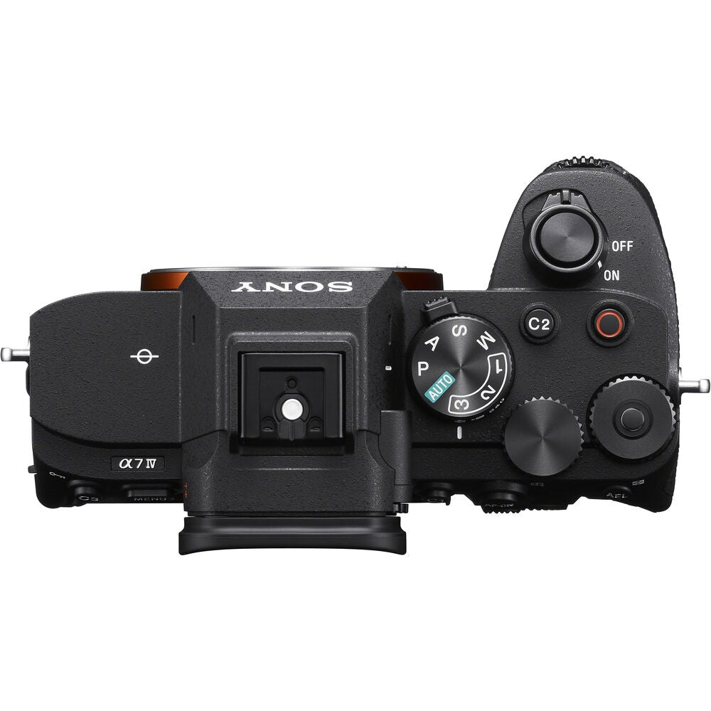 Sony Alpha a7 IV Mirrorless Digital Camera | Body Only with 64GB SD Card + Photo Software + Camera Bag + Cleaning Kit + Battery & Charger + Screen Protectors + Card Reader + Cleaning Cloth (11 Items)