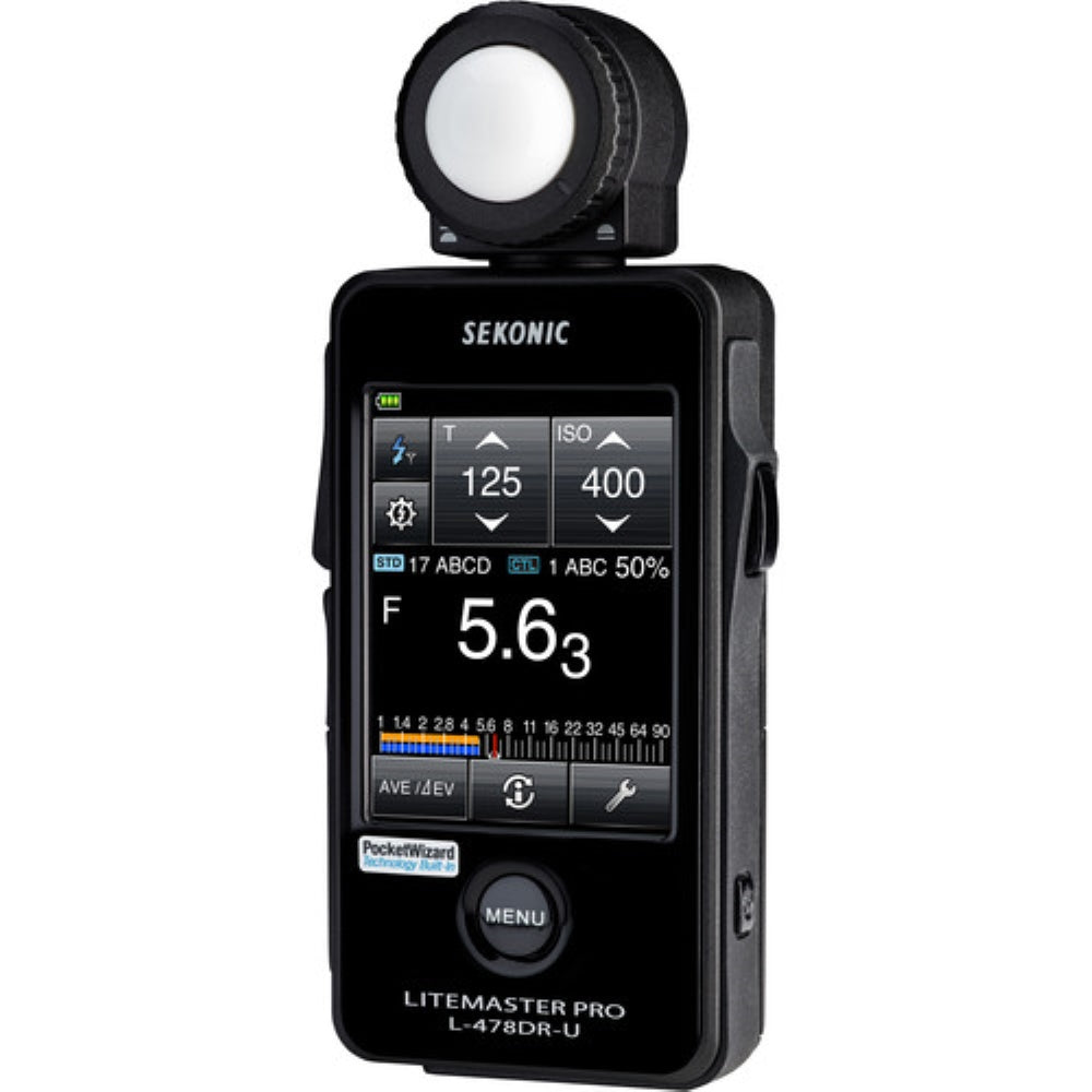 Sekonic LiteMaster Pro L-478DR-U Light Meter for PocketWizard System