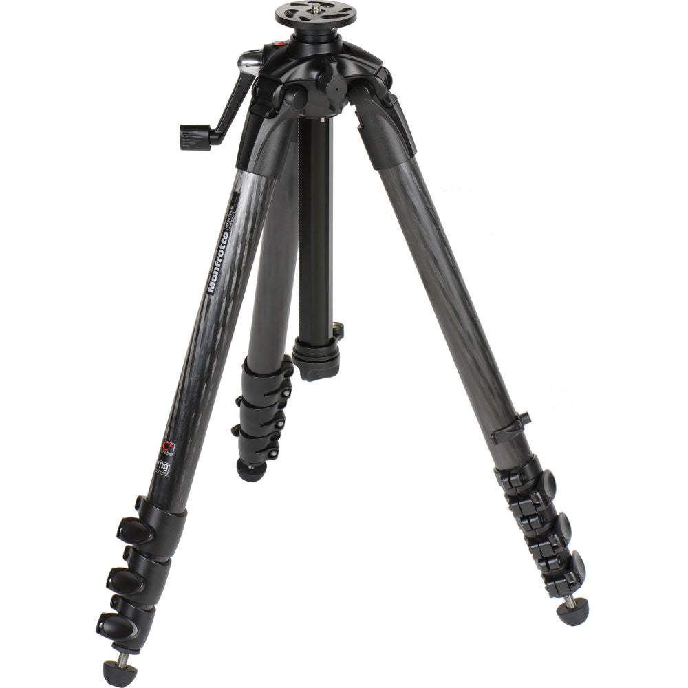 Manfrotto MT057C4-G 057 Carbon Fiber Tripod with Geared Column