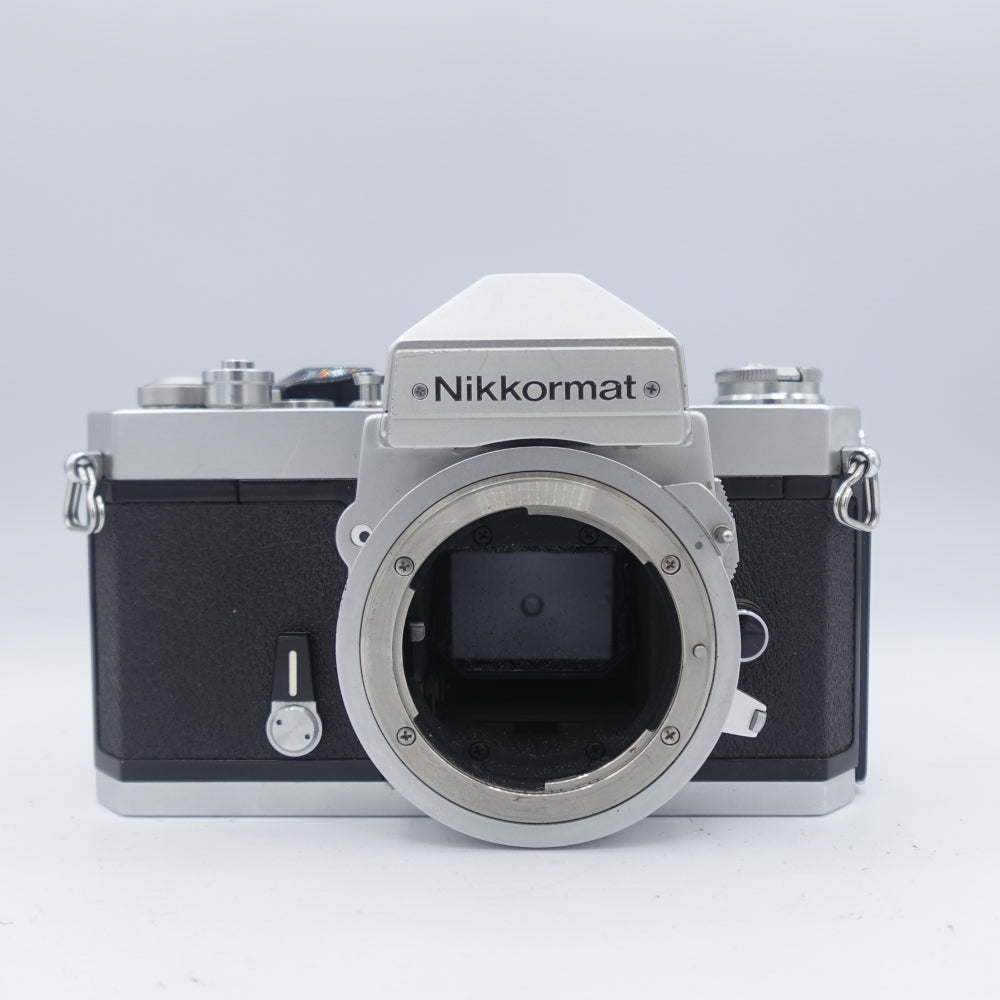 Used Nikon Nikkormat FT2 35mm SLR Camera Body | Chrome | U9