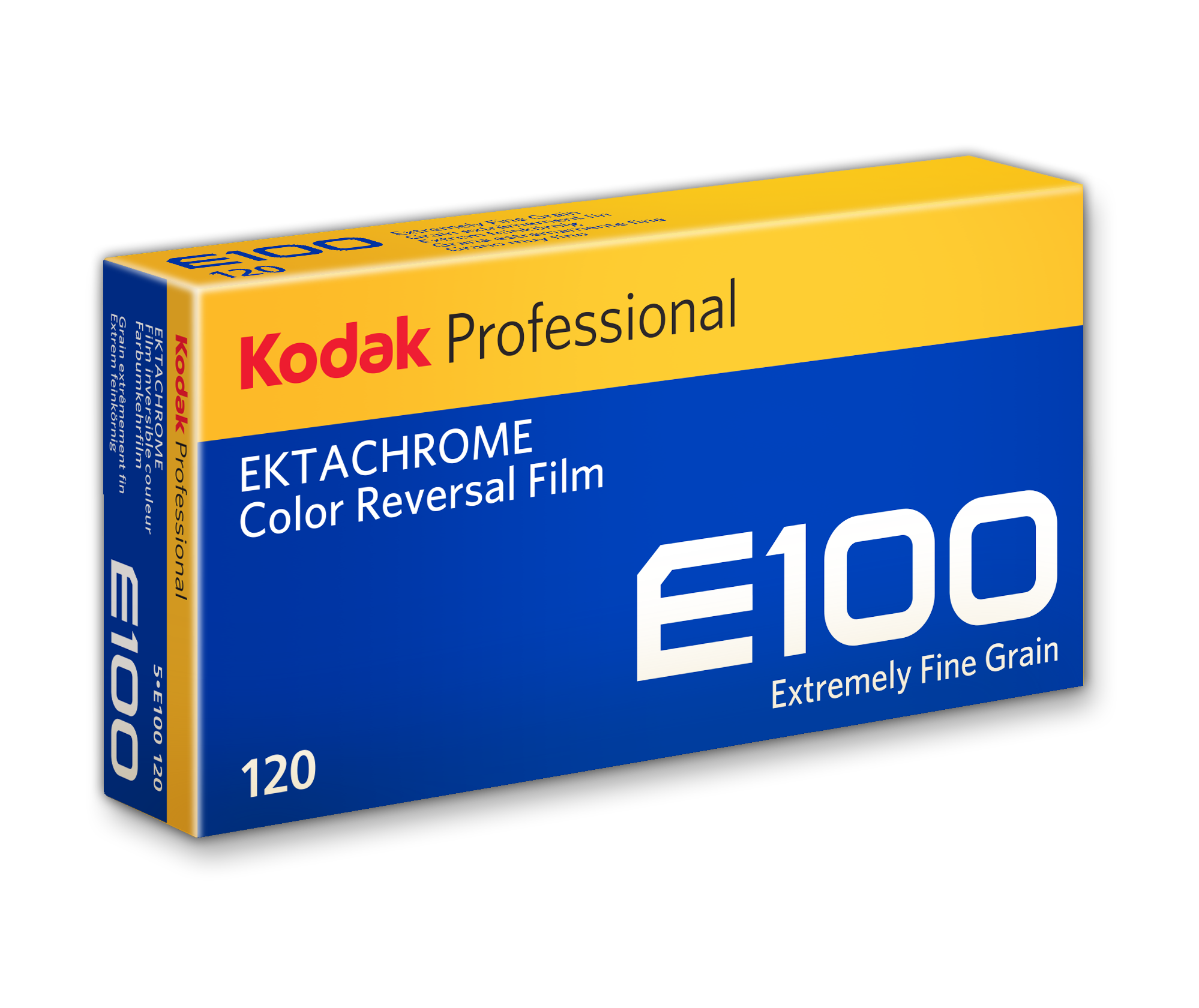 Kodak Ektachrome E100 Color Transparency Film | 120 Roll Film, 5-Pack