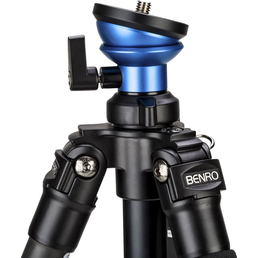 Benro A2573F Aluminum Single Tube Tripod with S4Pro Fluid Video Head