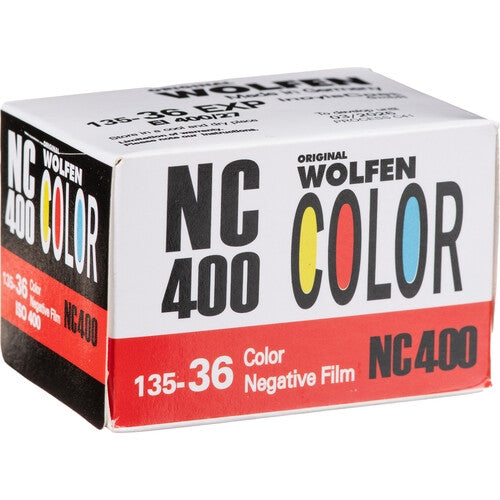 Wolfen NC400 Color Negative Film | 35mm Roll Film, 36 Exposures
