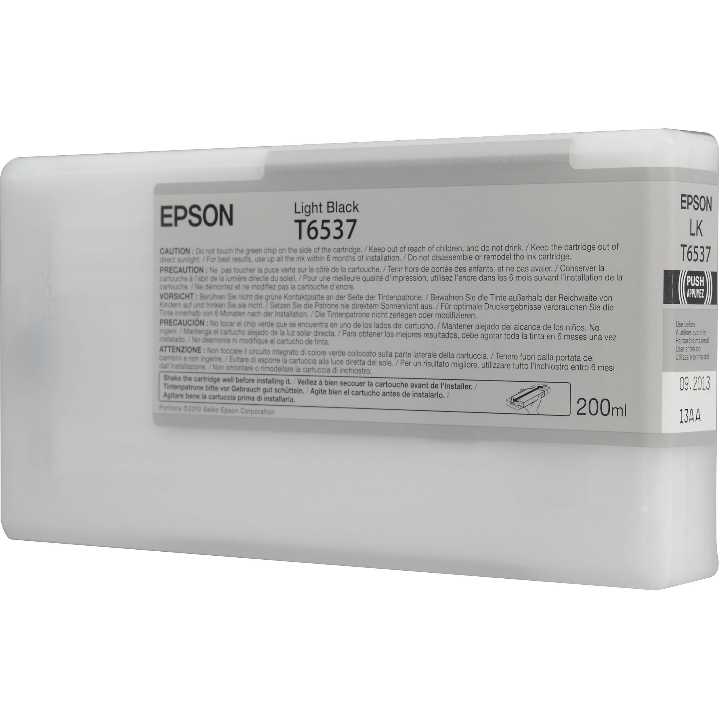 Epson Ultrachrome HDR Light Black Ink Cartridge | 200 ml