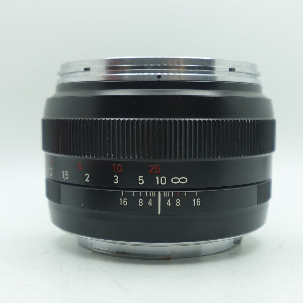Used ZEISS Planar T * 50mm F1.4 ZE Lens for Canon EF | U8