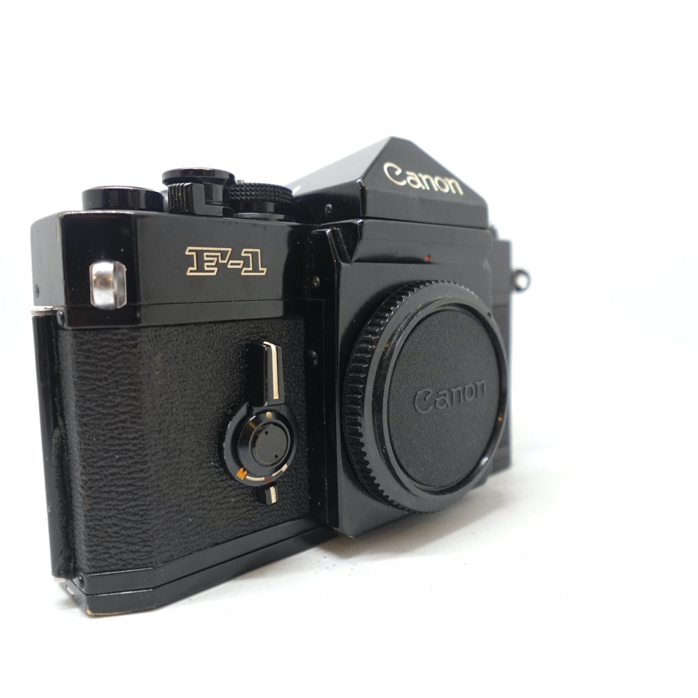 Used Canon F-1 35mm SLR Camera Body | Black | U8
