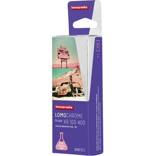 Lomography Lomochrome Purple Color Negative Film | 110 Cartridge, 24 Exposures, Expiration 2019