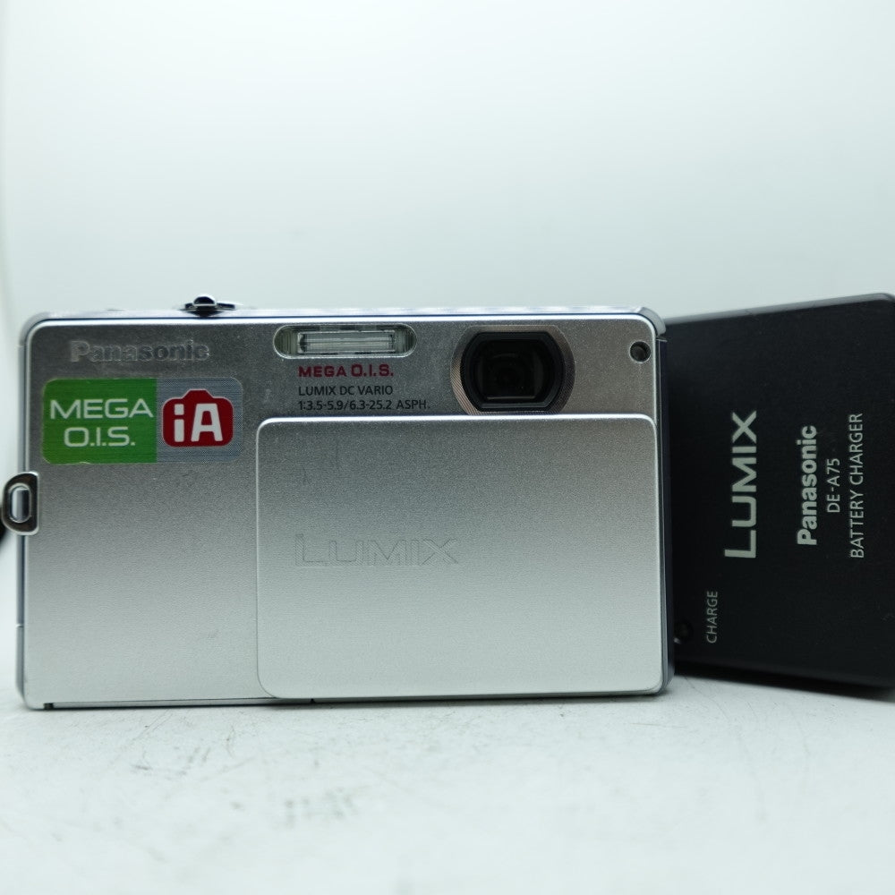 Used Panasonic Lumix DMC-FP1 Digital Point and Shoot Camera | Silver| U9
