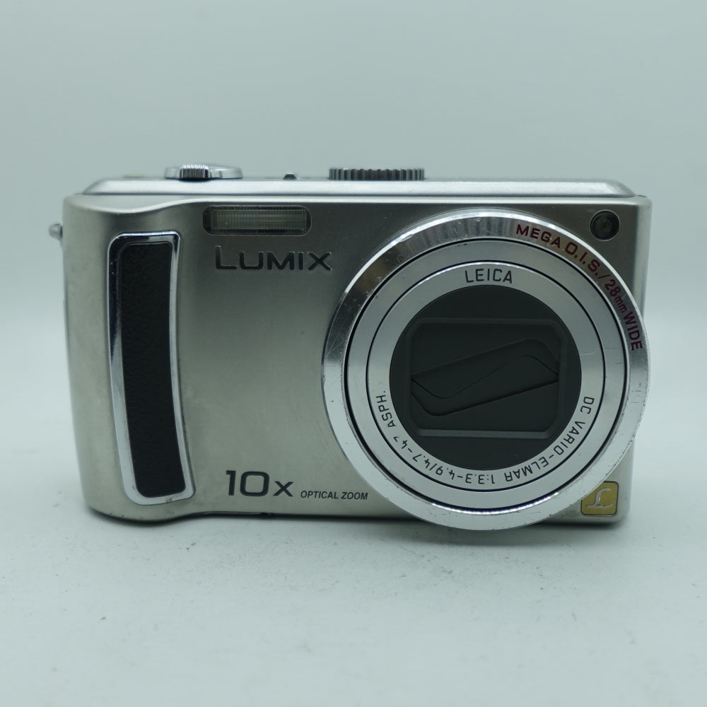 Used Panasonic Lumix DMC-TZ5 Digital Point and Shoot Camera | Silver | U8+