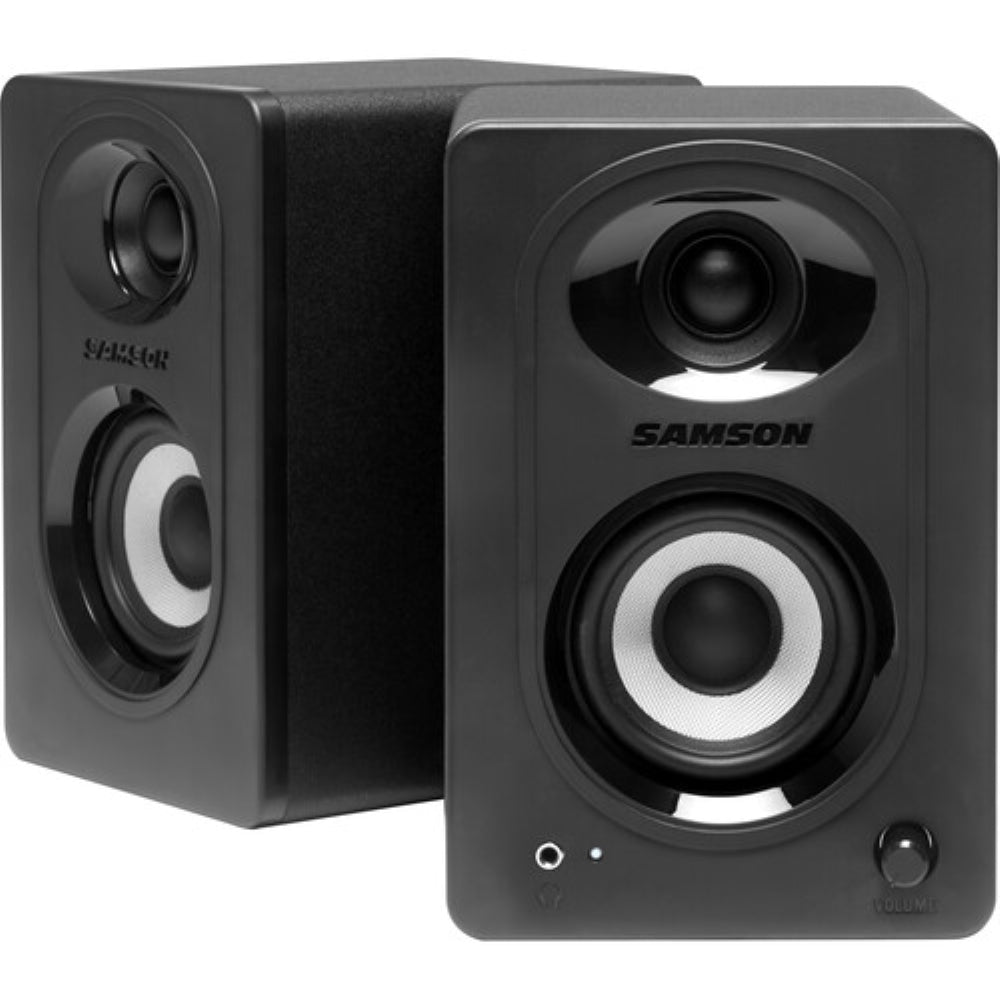 Samson MediaOne M30BT Powered 3" 2-Way Studio Monitors with Bluetooth