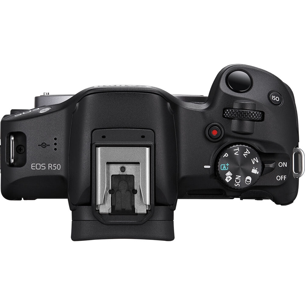 Canon EOS R50 Mirrorless Camera | Black