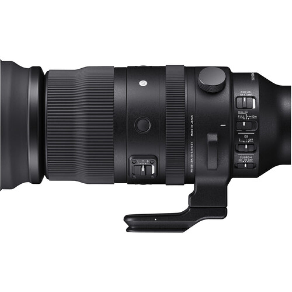 Sigma 150-600mm f/5-6.3 DG DN OS Sports Lens Compatible with L-Mount (Full Frame) Bundle with 95mm UV Filter + Lens Cap Keeper + Cleaning Kit + Cleaning Cloth (5 Items)