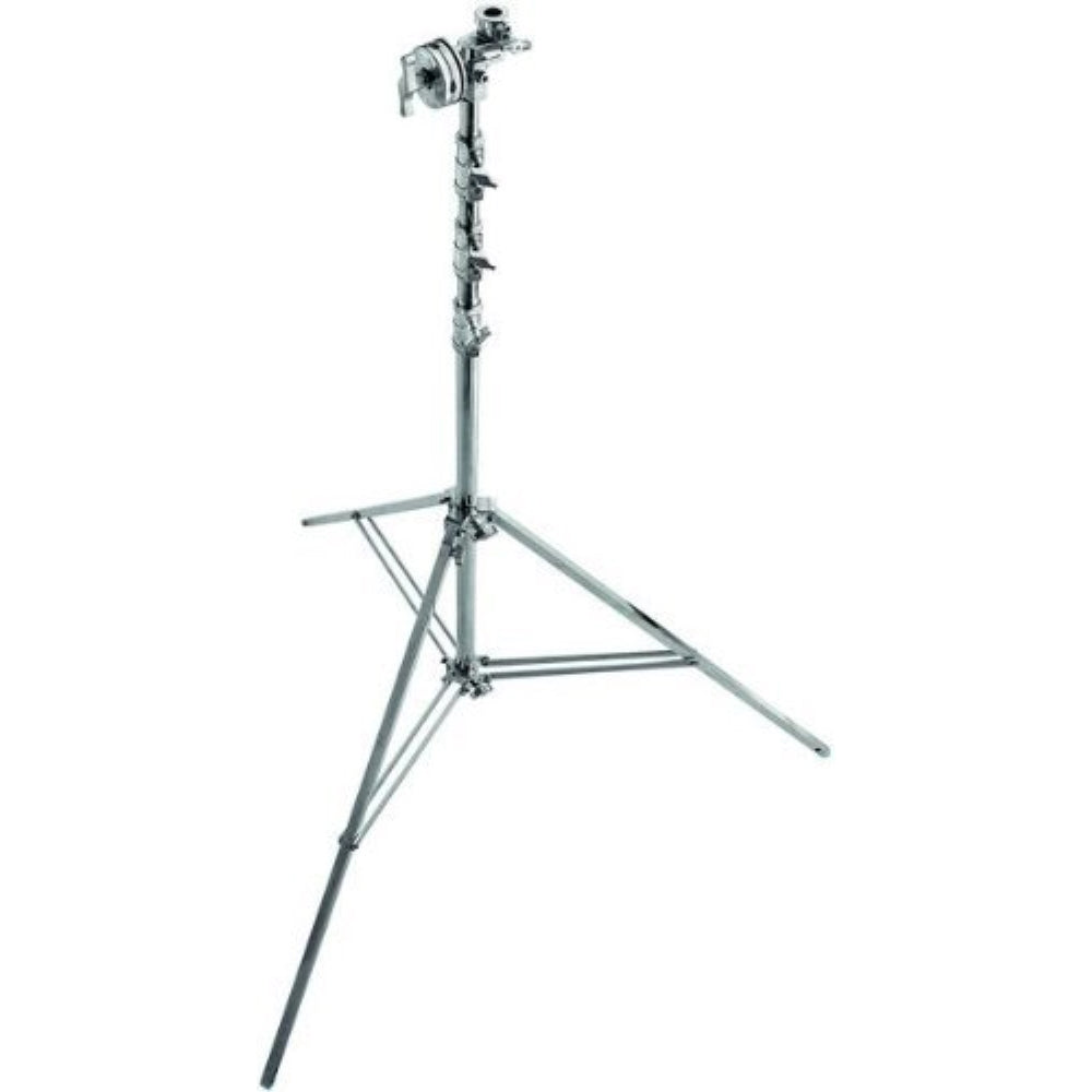 Avenger Overhead Steel Stand 56 with Leveling Leg | Chrome-plated, 18.3'